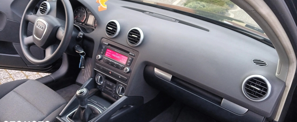 Audi A3 cena 25900 przebieg: 197258, rok produkcji 2009 z Kętrzyn małe 301